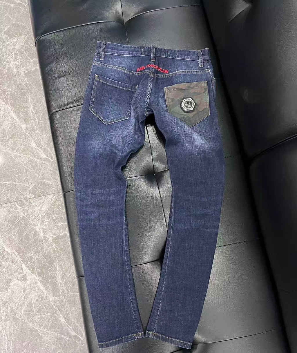 Philipp Plein FW16 Illegal Fight Club Distressed Denim