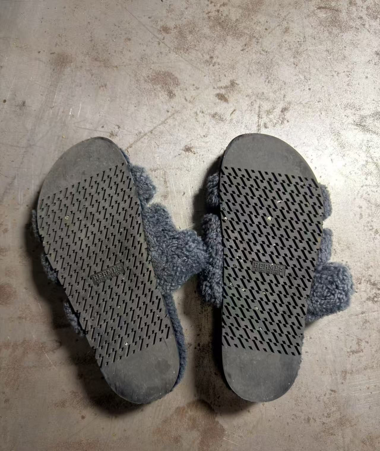 Hermes Chypre Grey Sandal