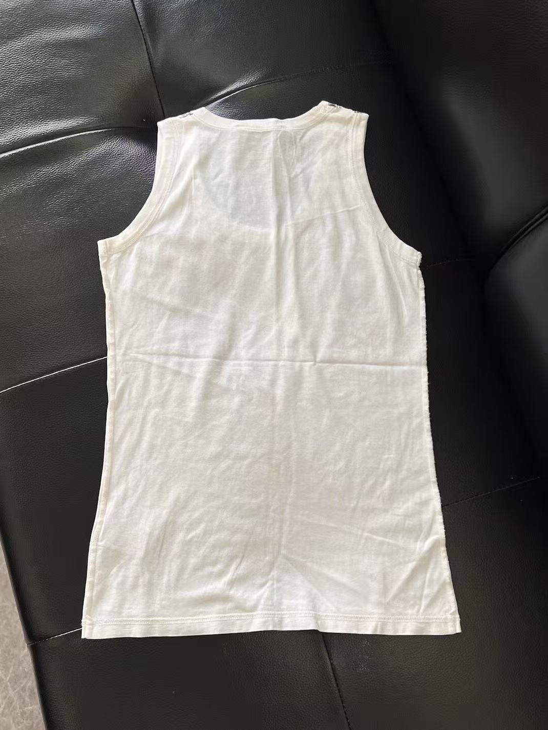 Dolce&Gabbana 02SS Trompe-l'œil Cherry Chain Print Tank Top