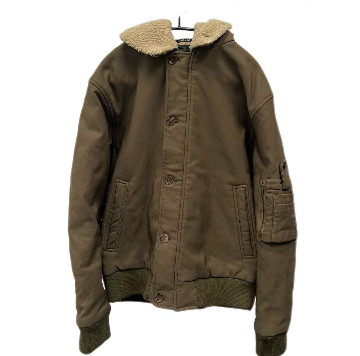 Maison Martin Margiela 14AW Military Hooded Bomber