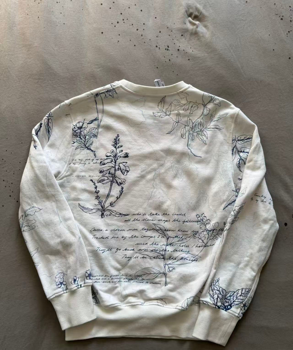 Alexander Mcqueen 17AW Explorer Print and Skull Sweatshirt