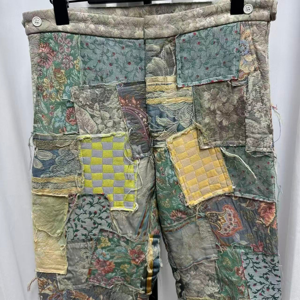 Comme des Garcons Homme Plus 00SS Gobelins Tapestry Patchwork Pants