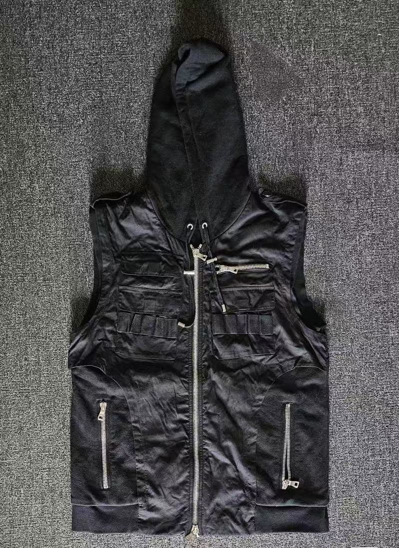 balmain homme bulletproof vest hoodie