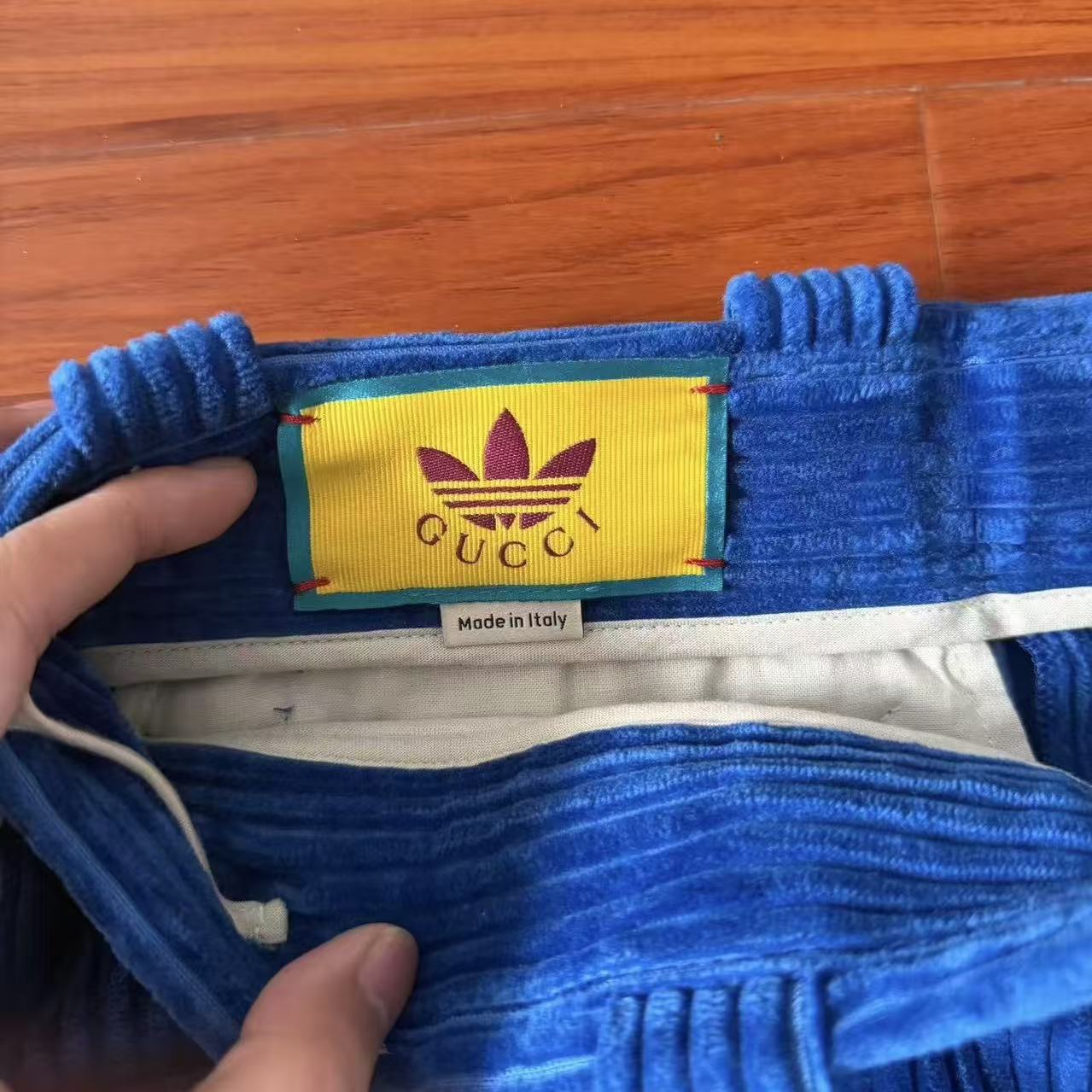 Gucci adidas 22aw Horsebit Corduroy Trousers
