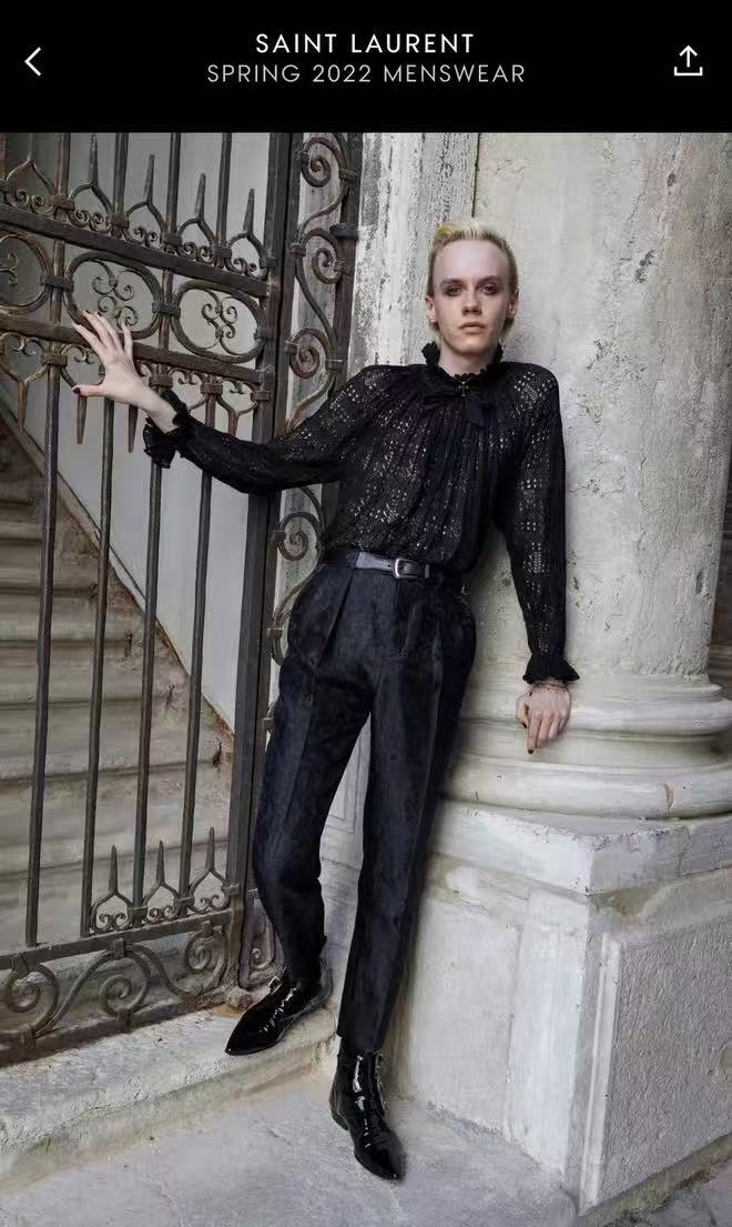 Saint Laurent 22ss Stan Buckle Boots