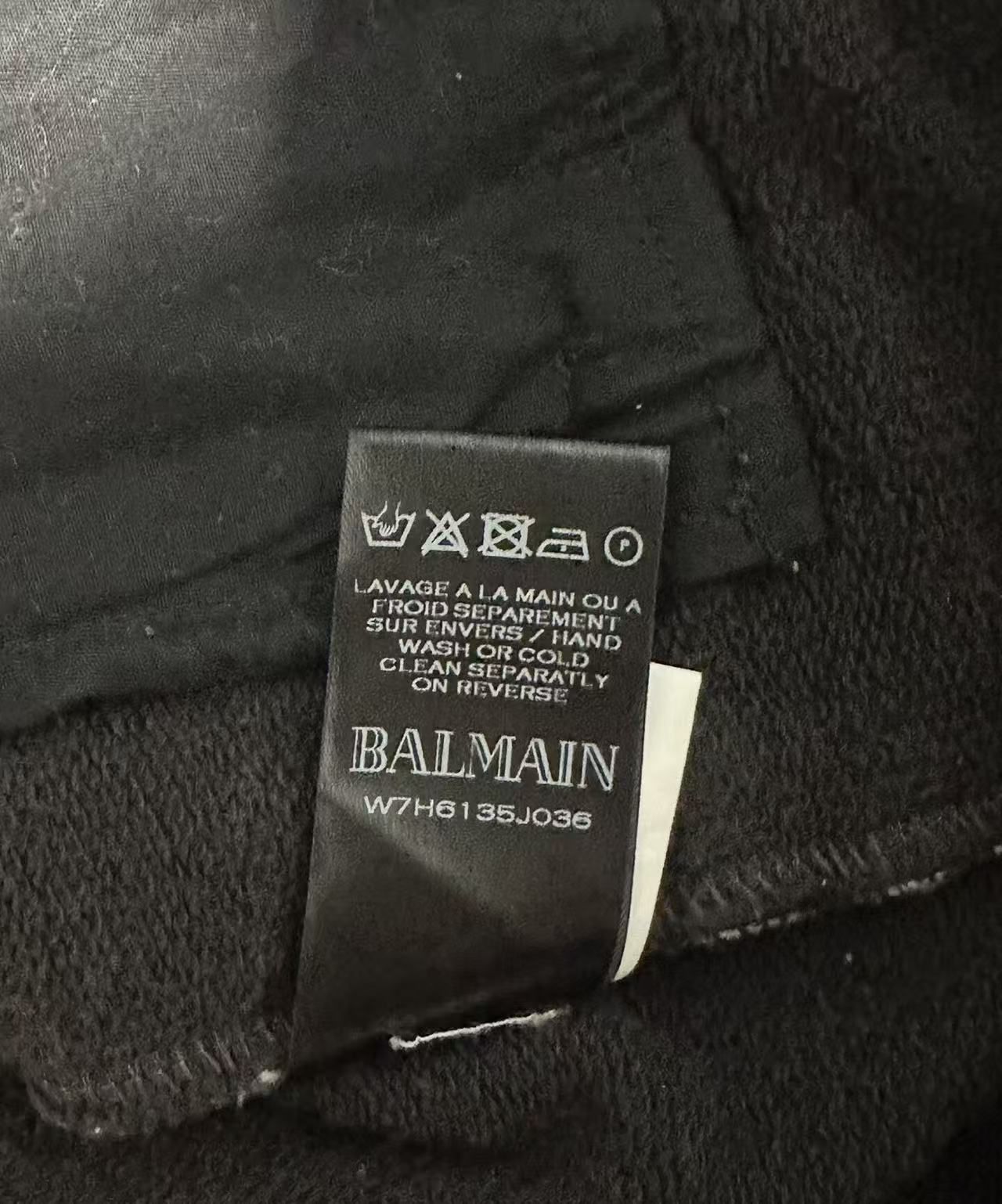Balmain 12FW Biker Zip Up Hoodie