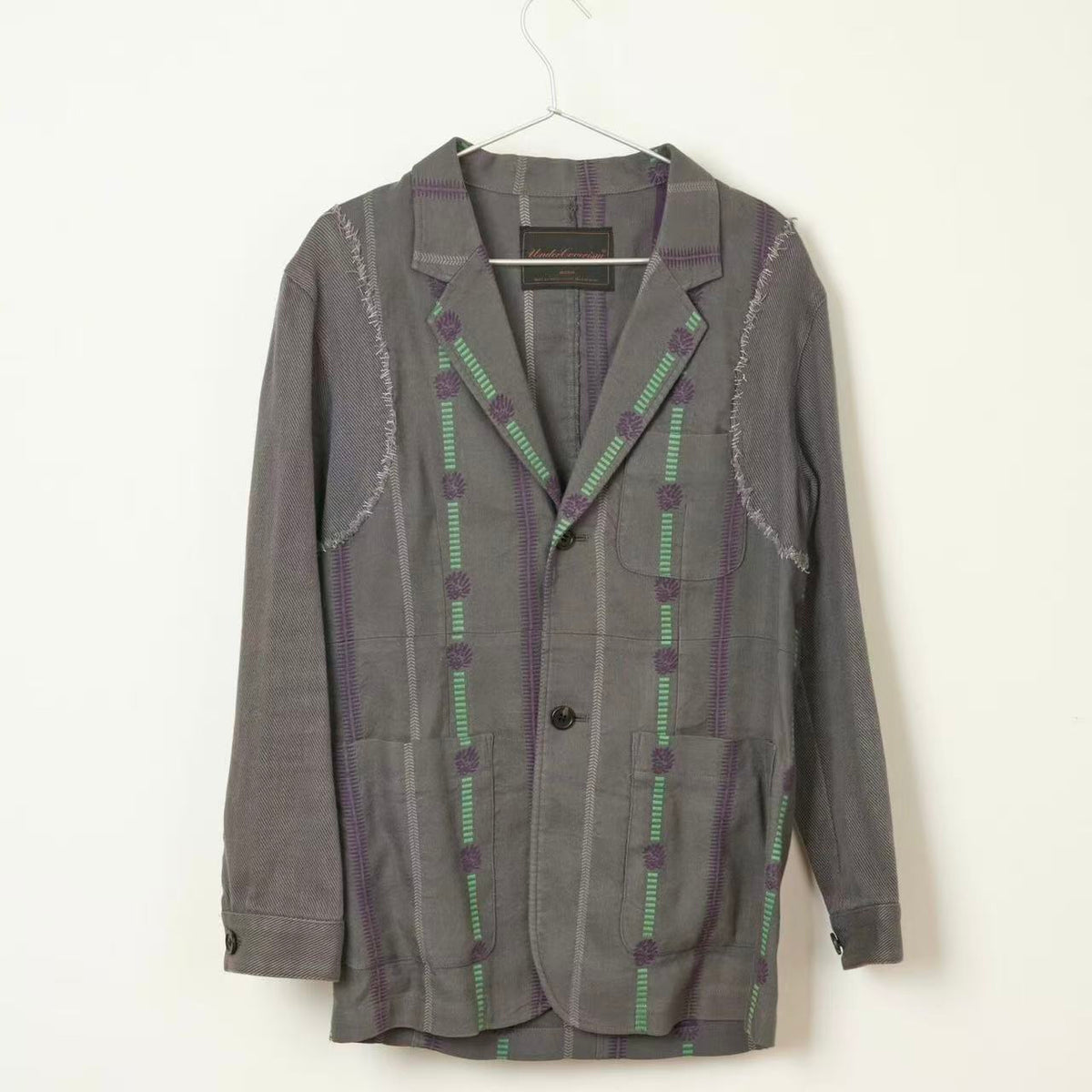 Undercover 03SS Scab Giz Pattern Tailored Jacket