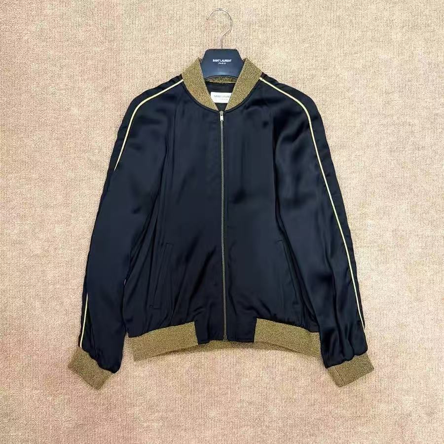 Saint Laurent 16SS Sequin Silk Jacker