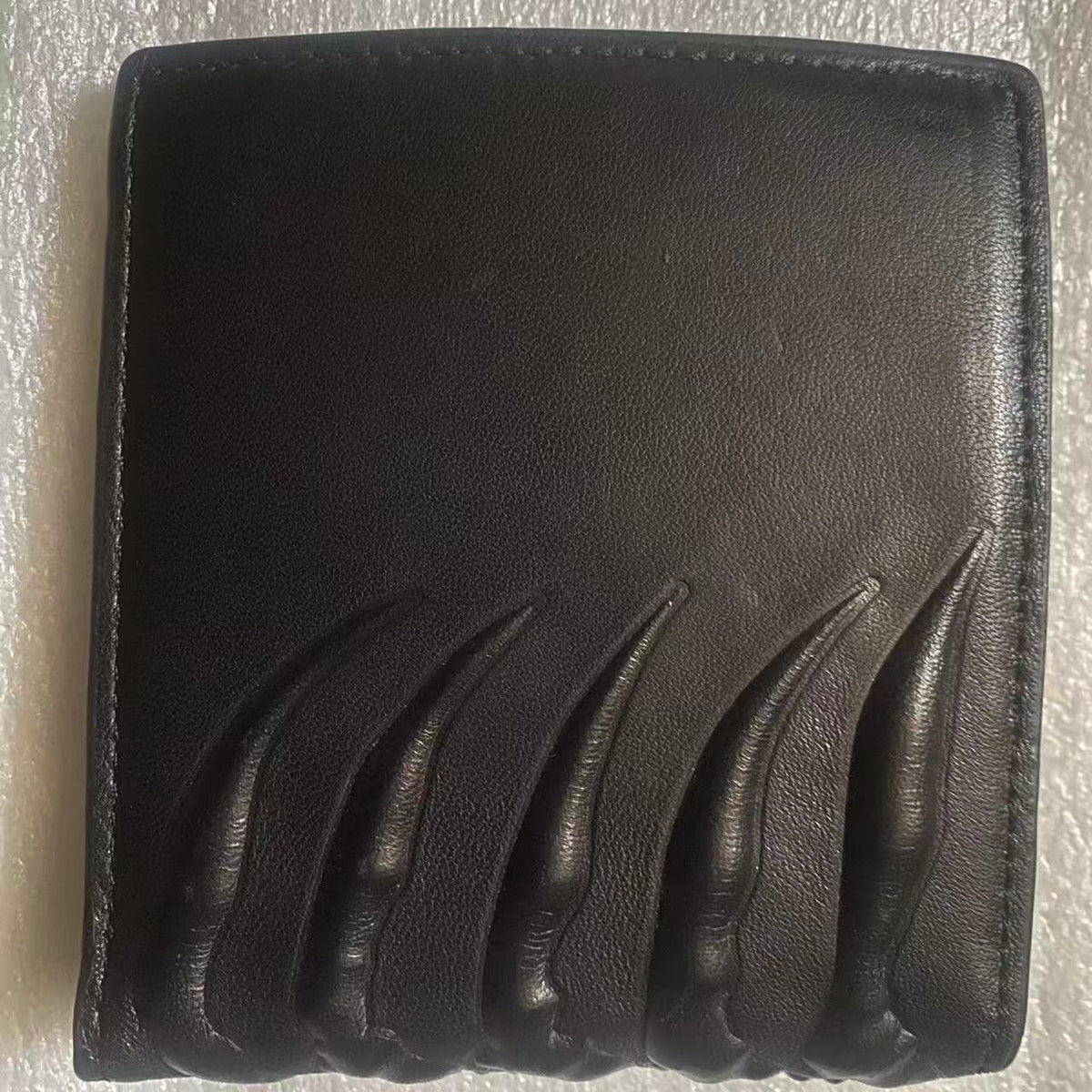 Alexander Mcqueen Rib Cage Bifold Wallet