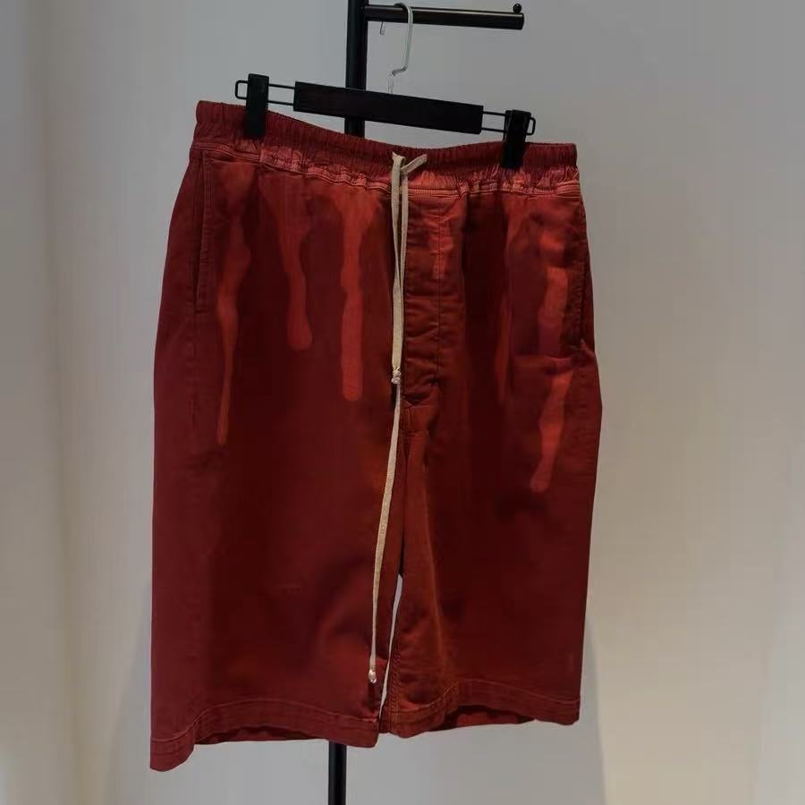Rick Owens 19FW Vomit Drawstring Shorts