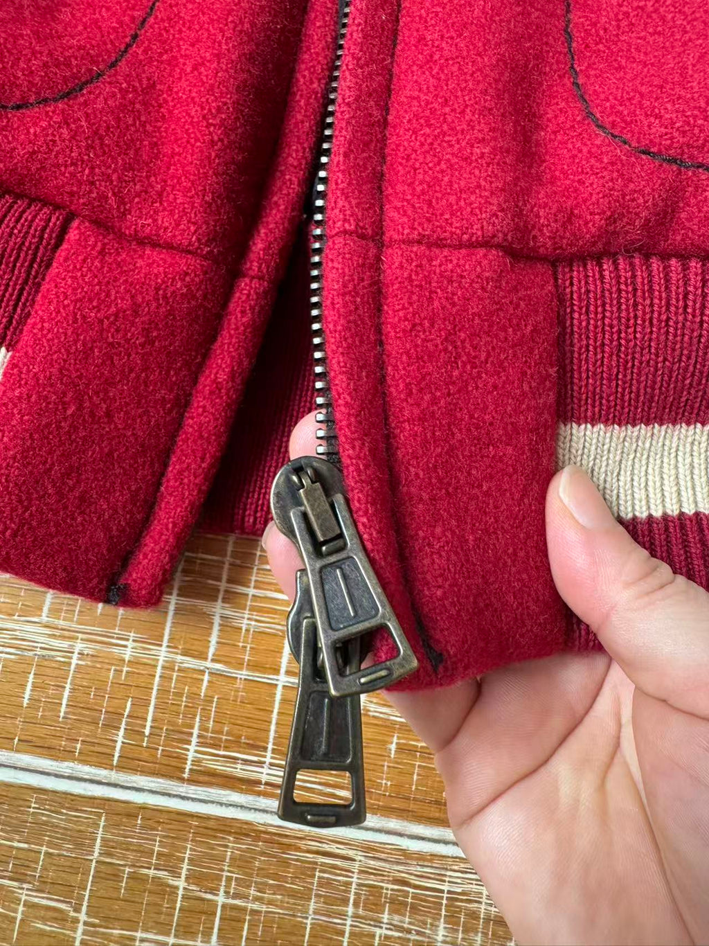 Number Nine 08aw varsity jacket OG