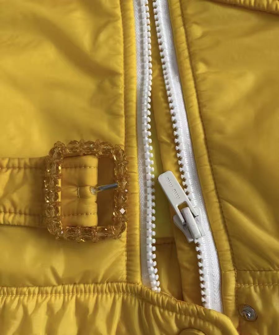 Miu Miu 17FW Nylon Biker Jacket