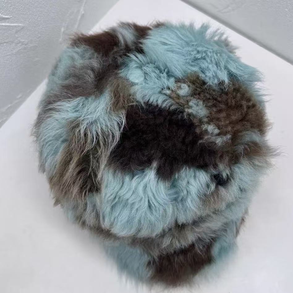 Prada Fur Baseball Cap