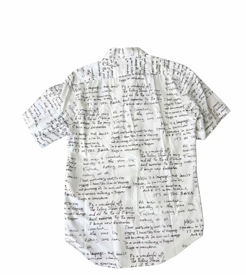 Comme des Garcons homme plus 05ss poem shirt