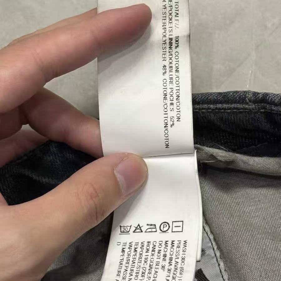 Rick Owens 14SS Hustler Selvedge Air Cut Denim Jeans