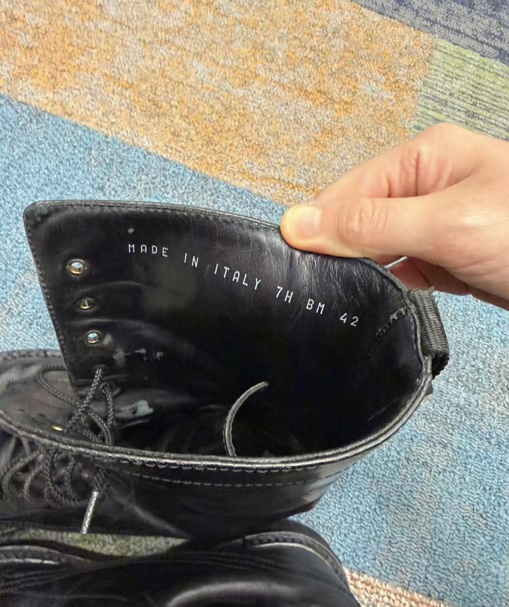 Dior Homme AW2007 Combat Boots