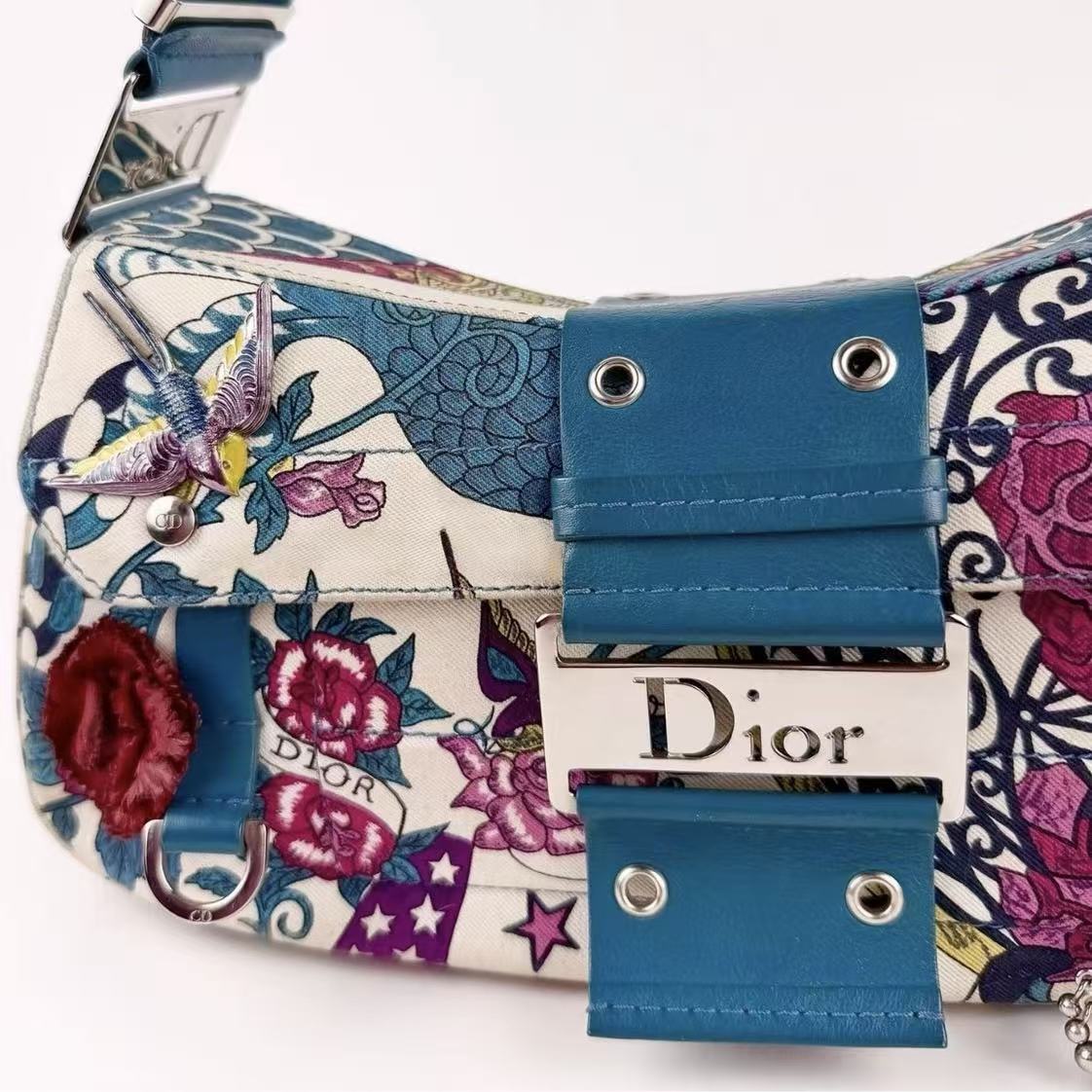 Christian Dior By John Galliano Loves John Columbus Street Chic Handbag