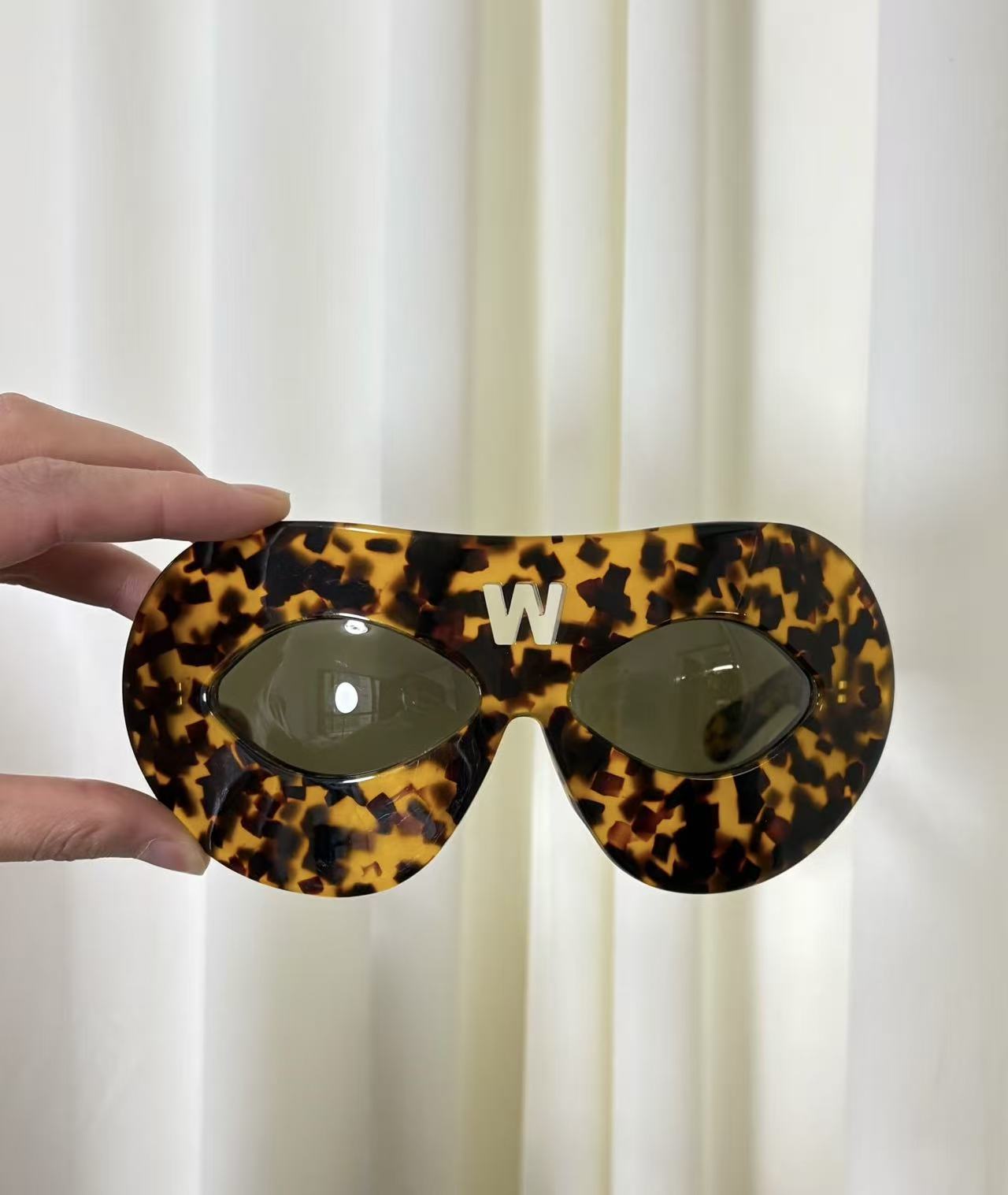 Linda Farrow x Walter Van Beirendonck Sunglasses