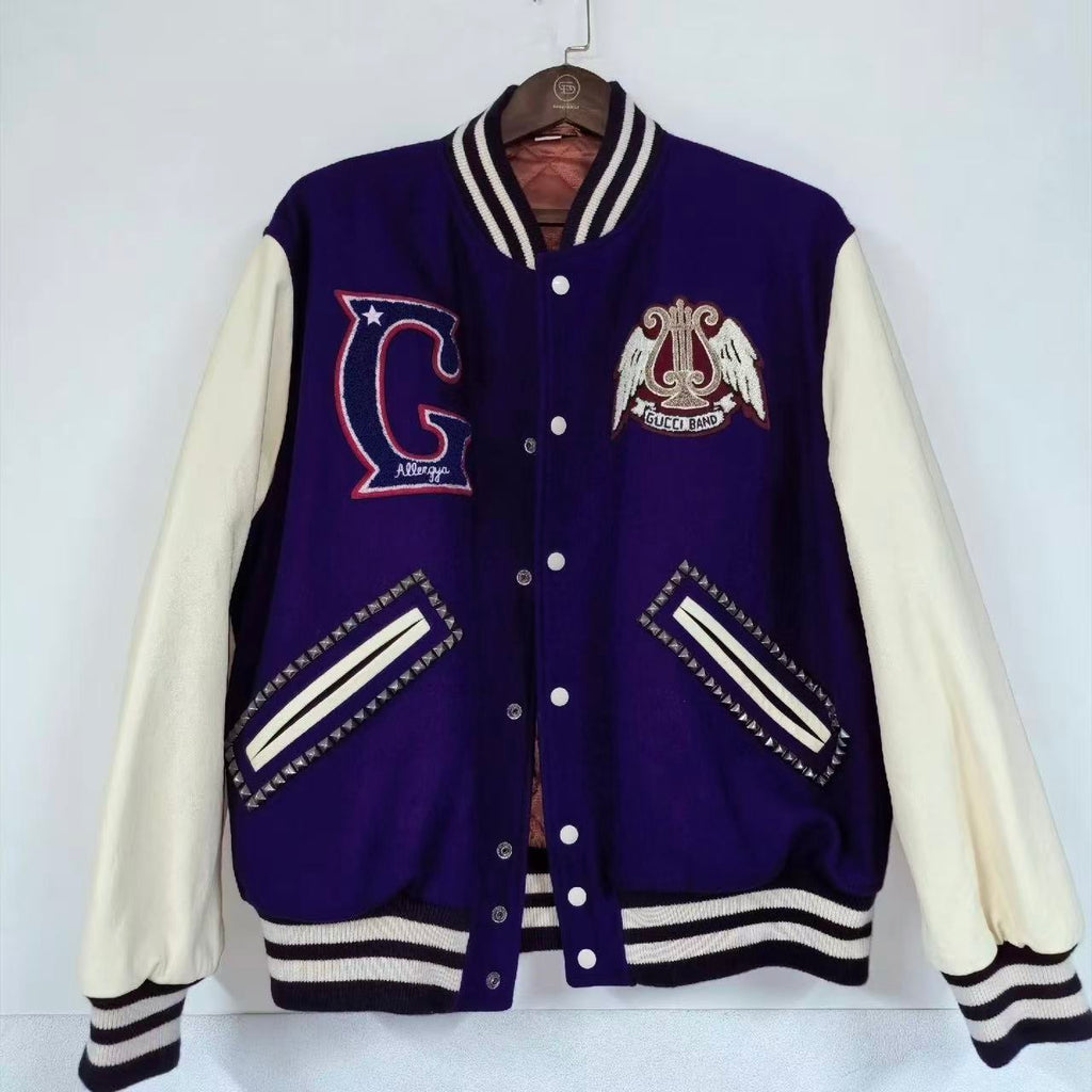 Gucci 19AW Allergya Wool Varsity Jacket
