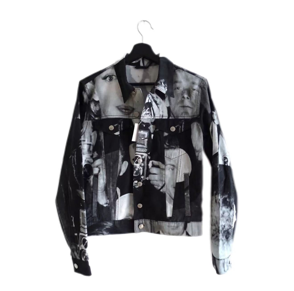 DRIES VAN NOTEN 2016SS Marilyn Monroe Photo Print Jacket