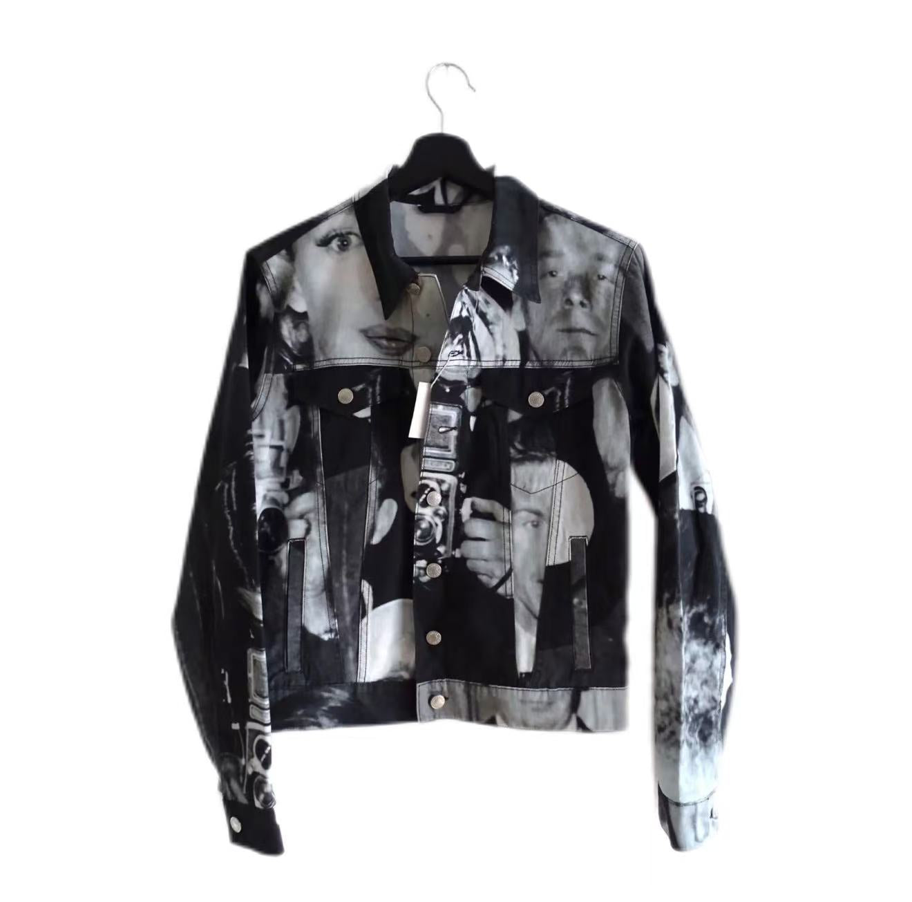 DRIES VAN NOTEN 2016SS Marilyn Monroe Photo Print Jacket