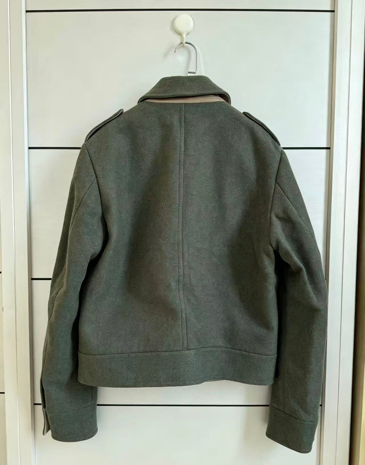 Gucci By Tom Ford Military Cropped Wool Jacket