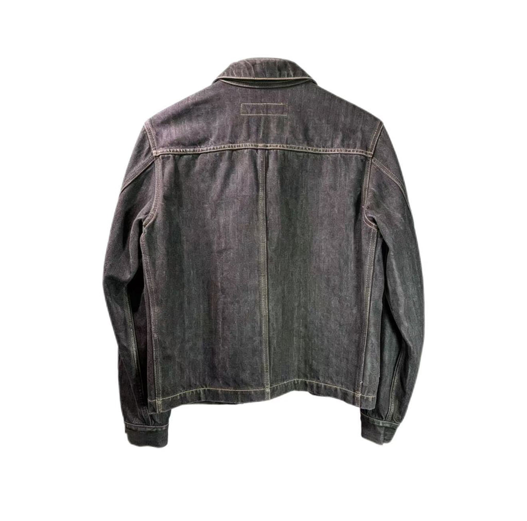 Comme des Garçons AW2002 Reversible Painted denim jacket