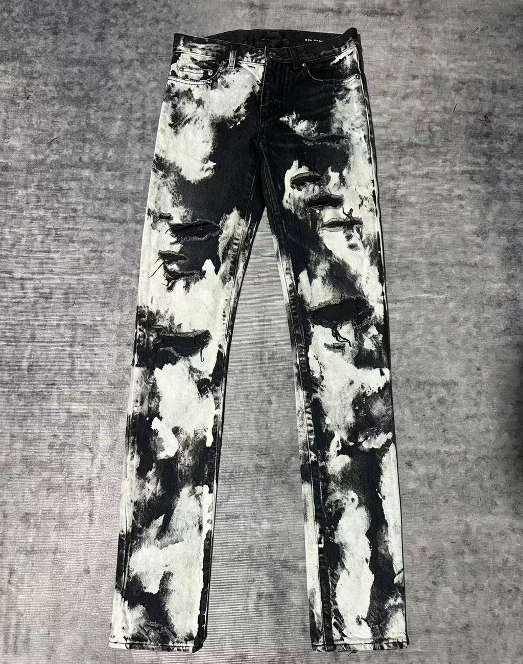 Saint Laurent 16ss D02 Bleached Jeans