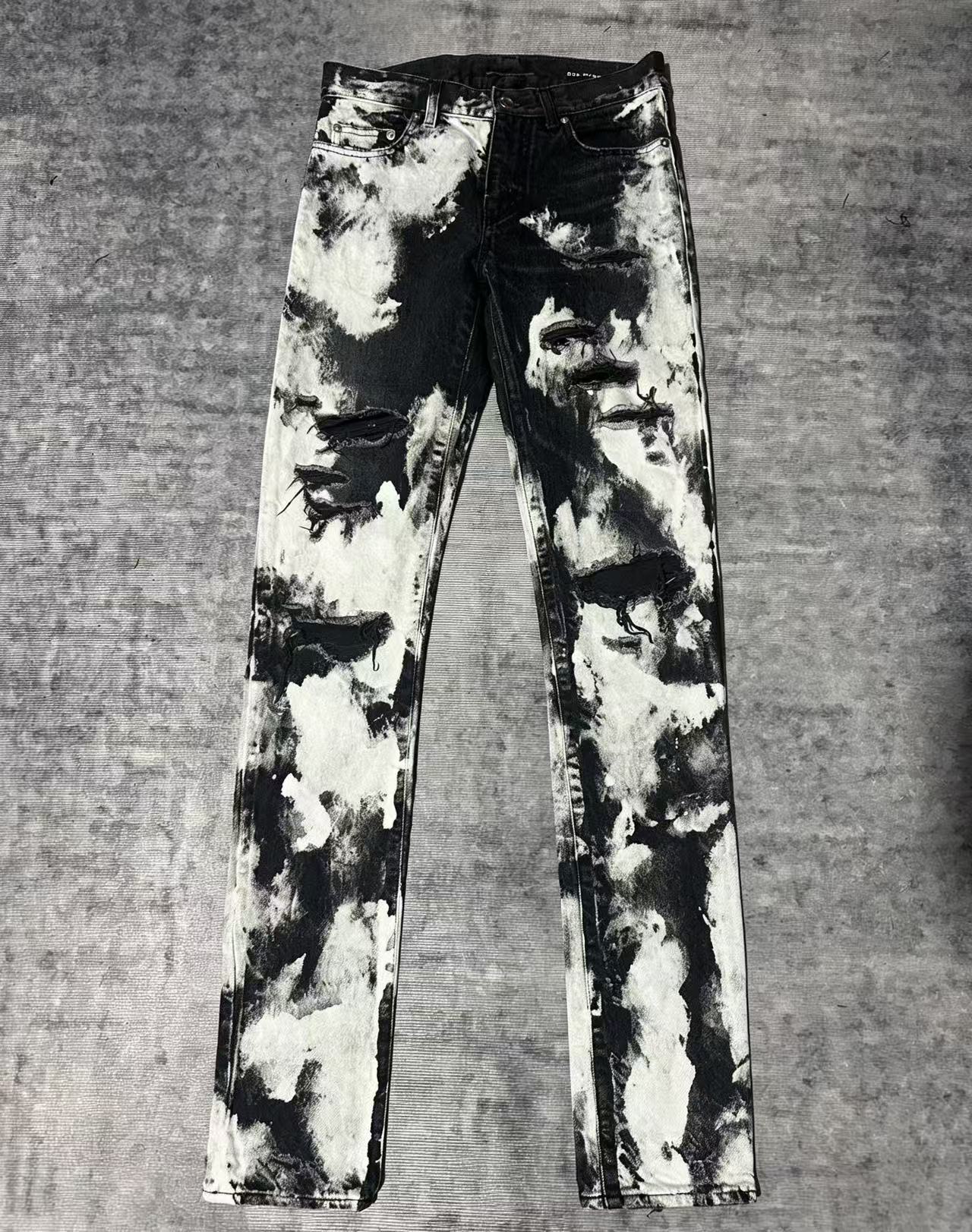 Saint Laurent 16ss D02 Bleached Jeans