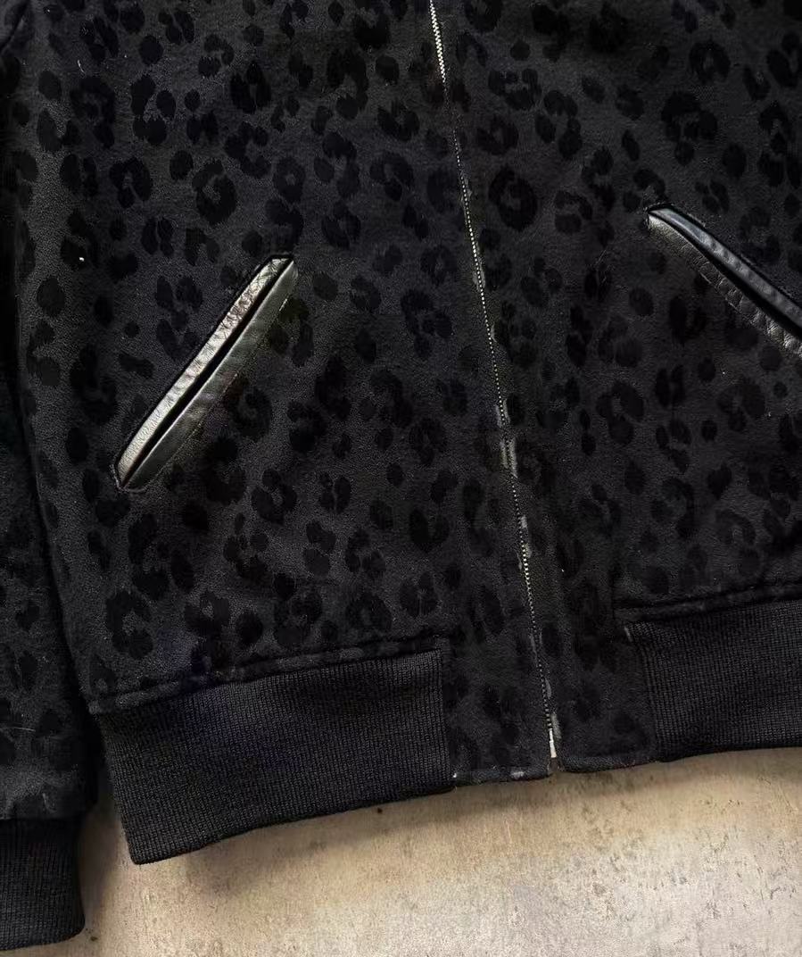 Saint Laurent 15AW Leopard Bomber Jacket
