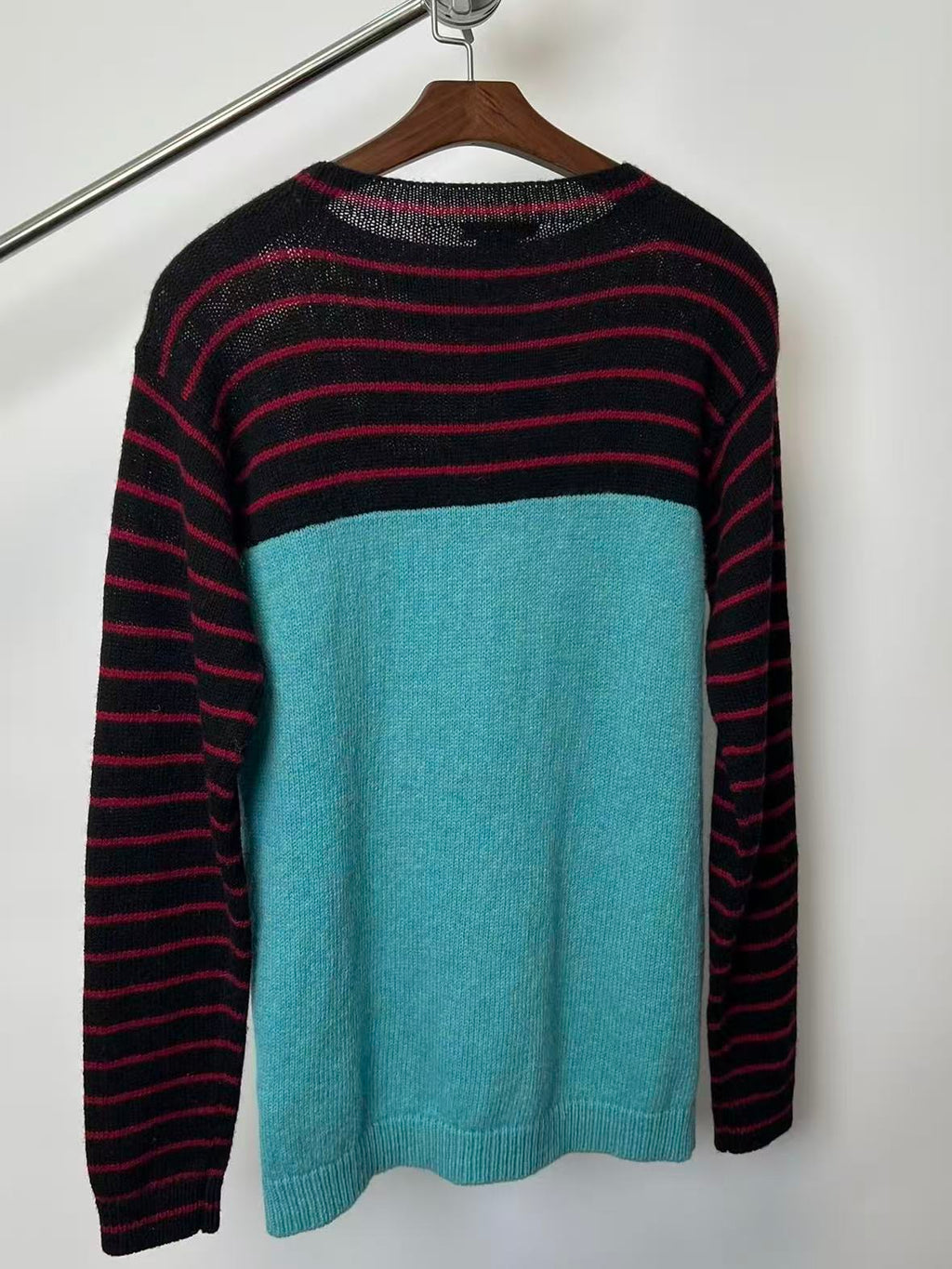 Prada 16SS Bunny Rabbit Pattern Wool Sweatshirt