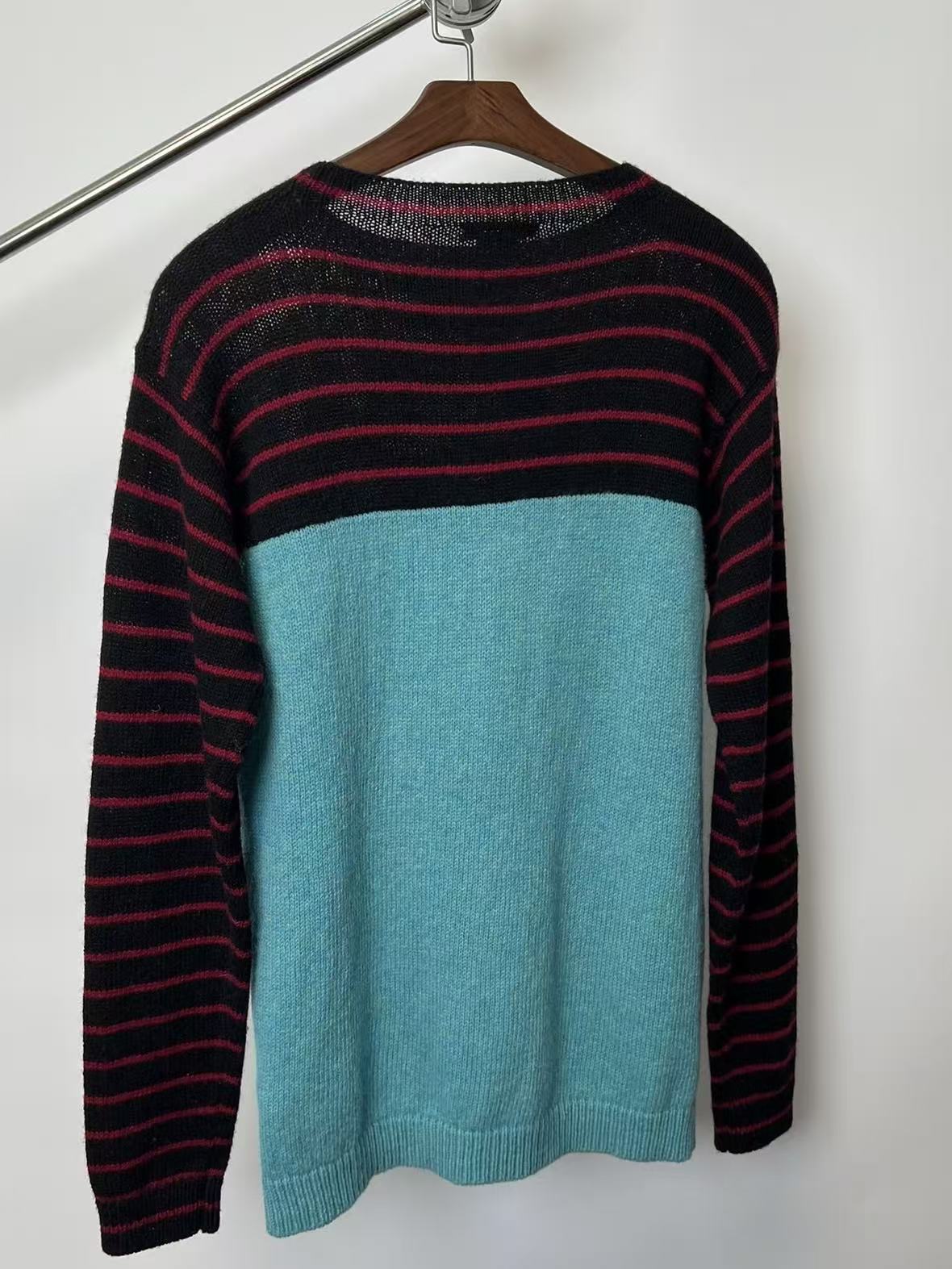 Prada 16SS Bunny Rabbit Pattern Wool Sweatshirt