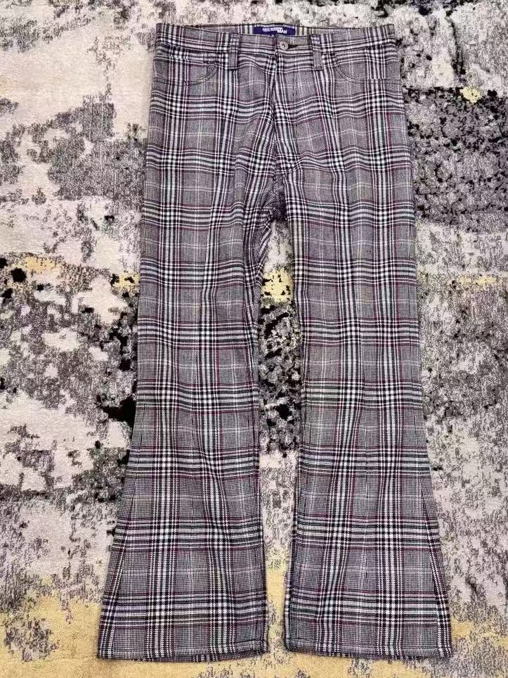 Junya Watanabe 03SS Plaid Flared Pants