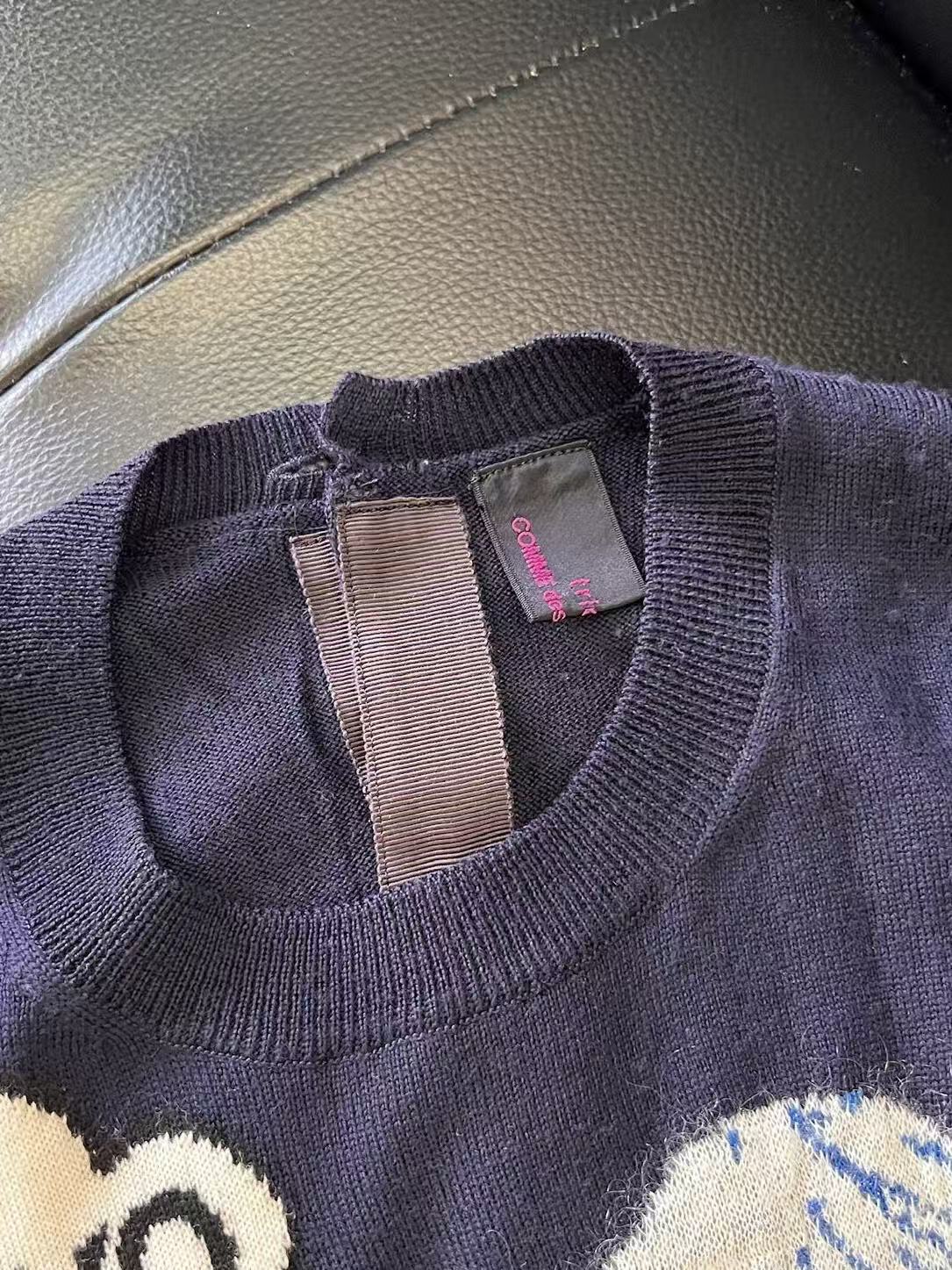COMME des GARÇONS 05AW Japan Graphic Sweater