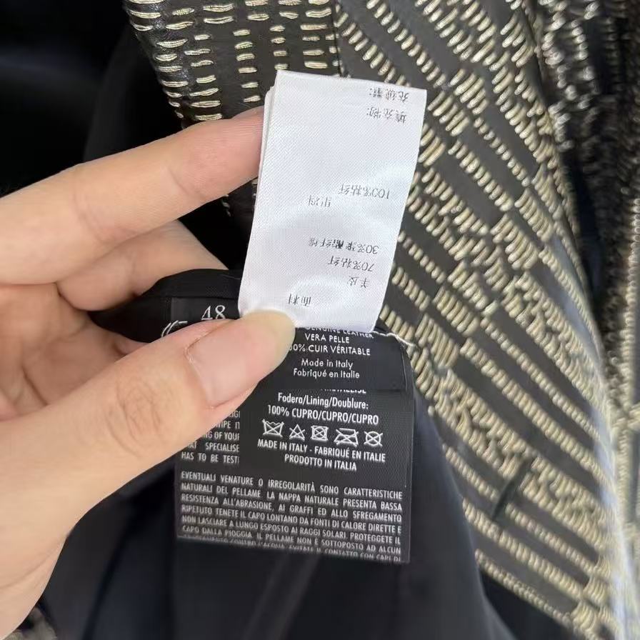 Gucci 12FW By Frida Giannini Check Pattern Blazer
