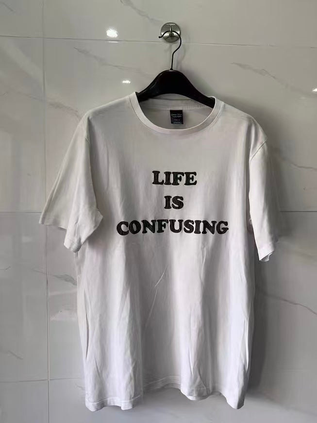 Number Nine 03SS Life Is Confusing Tee