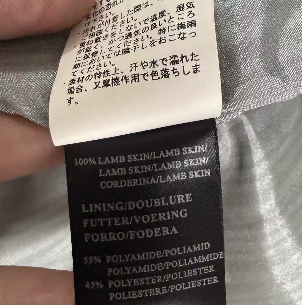 Giorgio Armani 00s Leather Riders Jacket