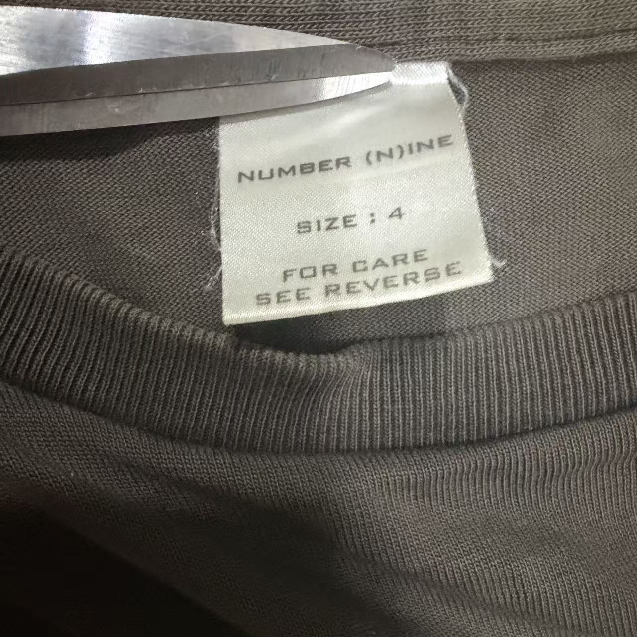 Number Nine 01SS Foreign Man Tee