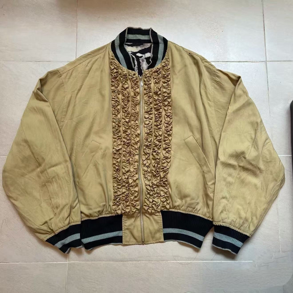 Jean Paul Gaultier Ribbon Bomber Jacket