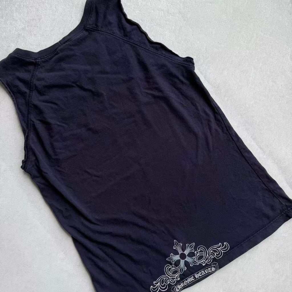 Chrome Hearts Star Fleur-de-lis Tank Top
