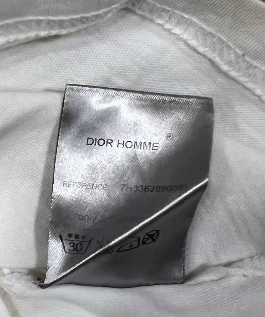 Dior Homme AW07 Skeleton Wings Tee