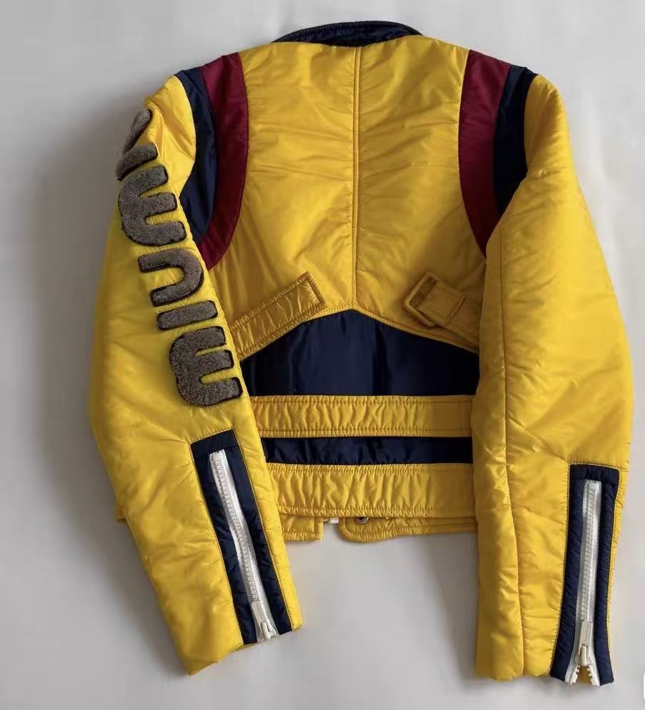 Miu Miu 17FW Nylon Biker Jacket