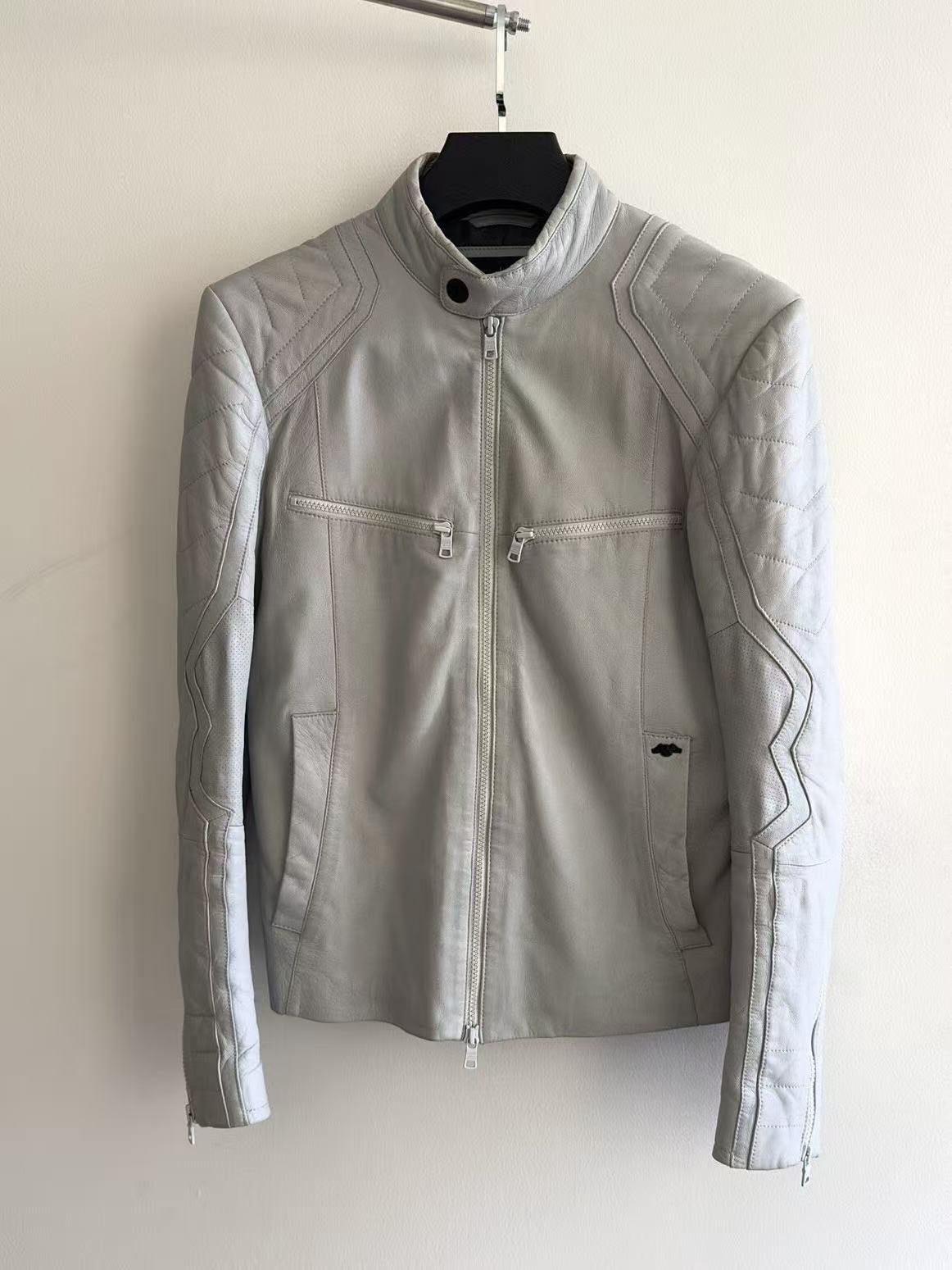 Armani Exchange Leather Jacket