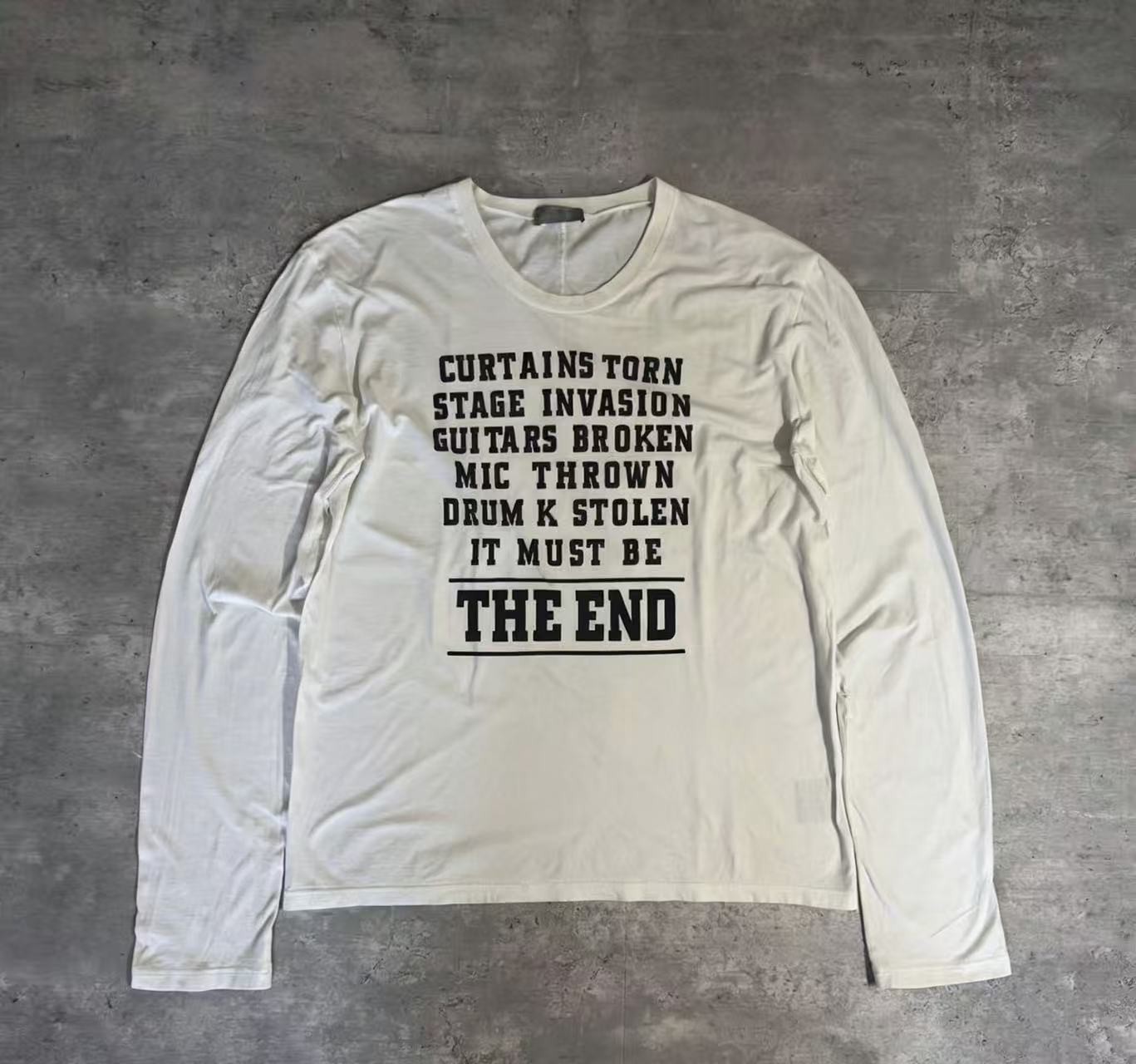Dior Homme 05aw “In The Morning”The End Long sleeve shirt