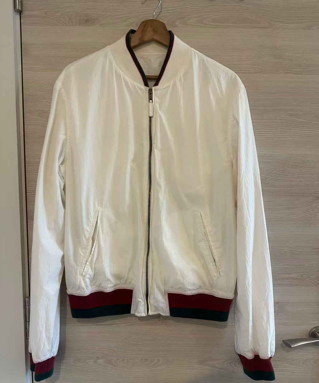 Gucci by tom ford 04aw classic colorway white cotton jacket
