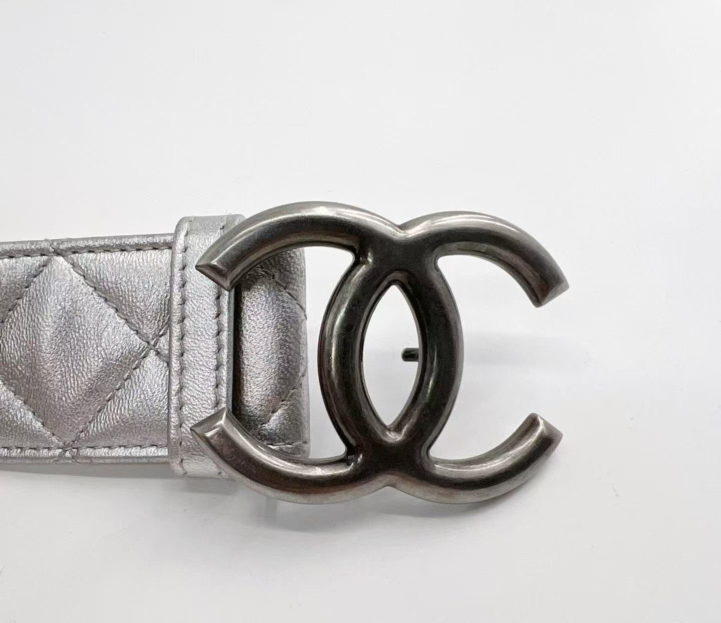 chanel double c belt
