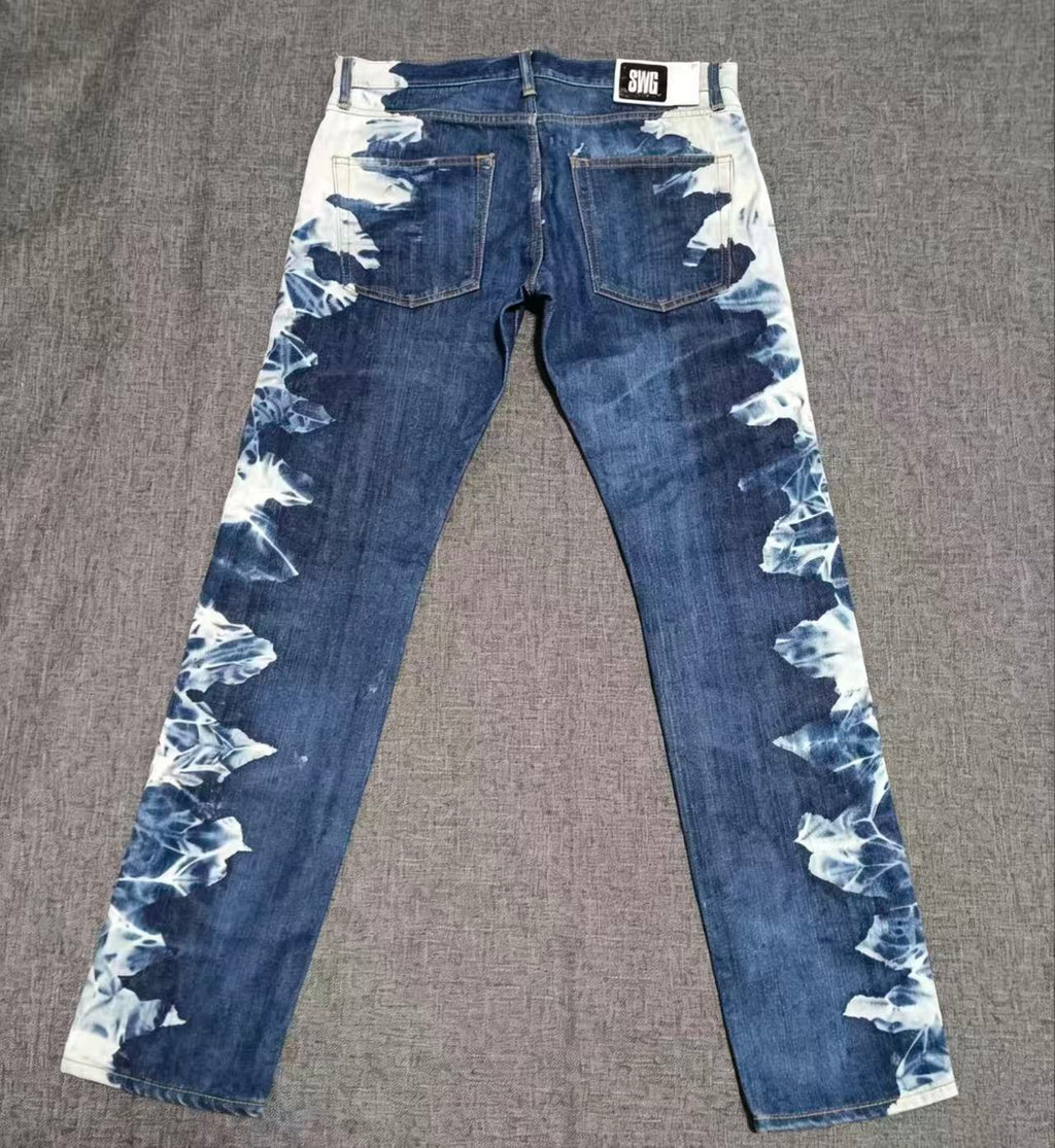 Swagger Bleach Tie Dye Denim