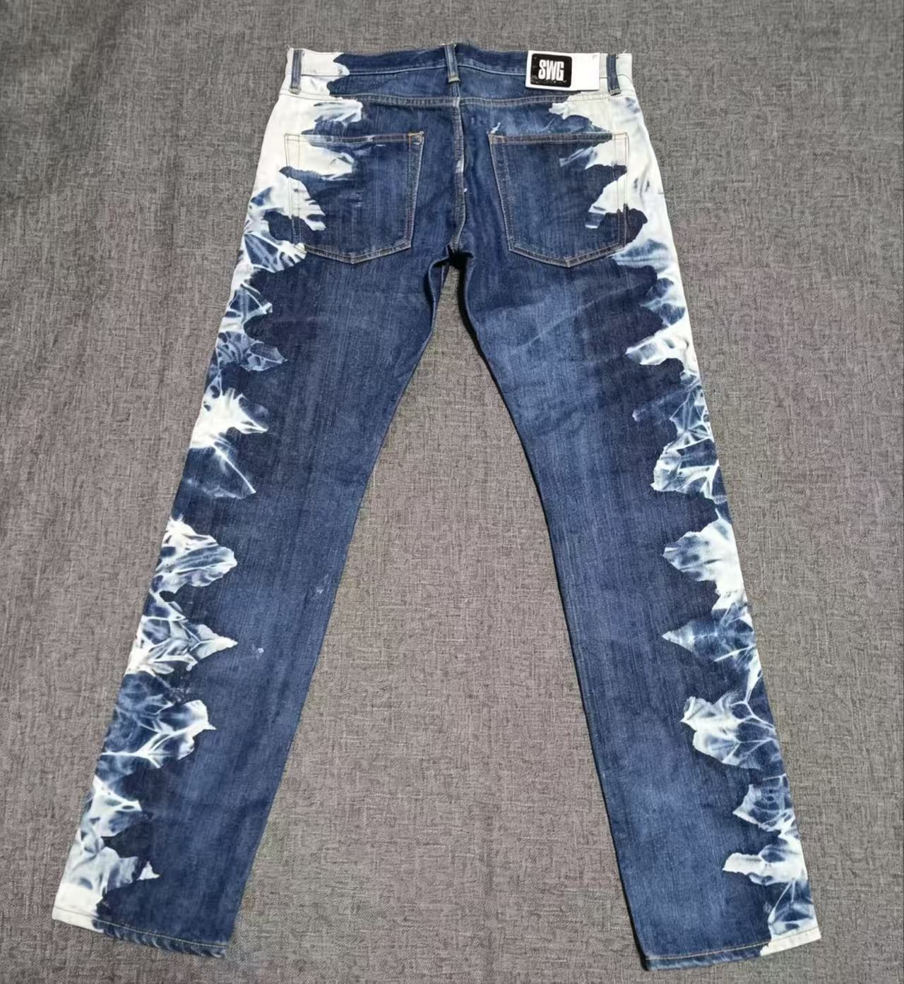 Swagger Bleach Tie Dye Denim