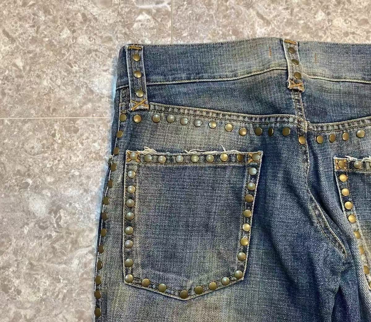 Dolce & Gabbana Studded Distressed Jeans