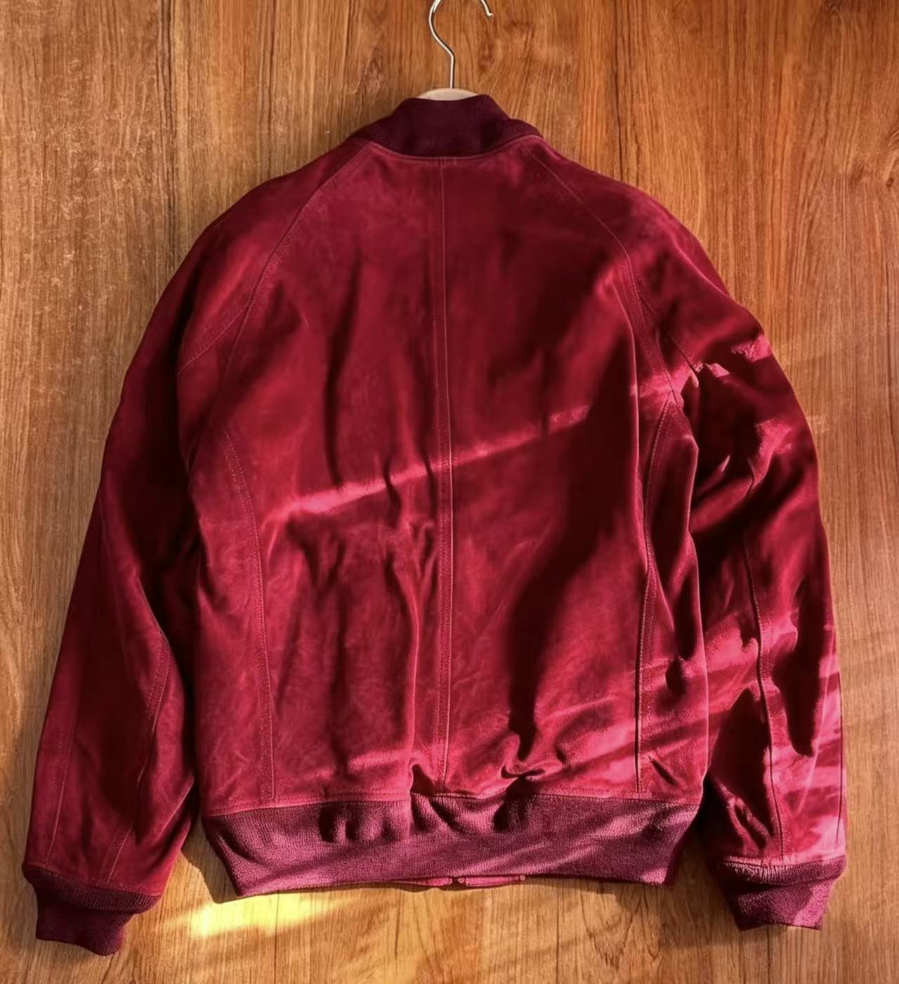 Visvim 14AW Suede Varsity Jacket